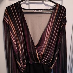 Pull and Bear Velvet Bodysuit